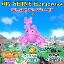 ✨POKEMON 6IV SHINY Heracross + EVS 🚀 SCARLET and VIOLET ✨Online delivery⚡ ENG