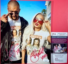 Scarlett Bordeaux & Karrion Kross Signed WWE NXT 8x10 Photo Autograph JSA COA