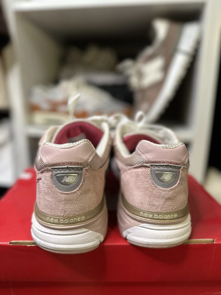 New Balance 990v4 Pink Ribbon Faded Rose - UK9/US11 W990KMN - Image 2 of 4