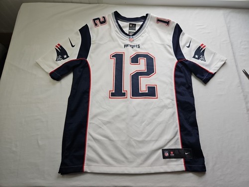 Nike On Field 2000s Tom Brady New England Patriots Jersey Men’s SZ L 24"x31" NFL
