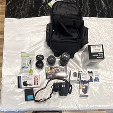 Canon EOS Camera Accessory Bundle w/ Lenses, ...