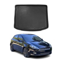 Kofferraummatte Kofferraumwanne FüR Fiat Bravo 2007-2014 SchräGheck Gummi TPE
