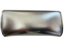 Rebecca Minkoff Authenticated Semi Hard Eyeglasses Case with Cleaning Cloth