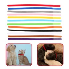 36pcs Kitten Collar: Kitten And Puppy Id Collars For Newborn Pets - Colored