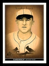 2002 SP Legendary Cuts #27 Frankie Frisch