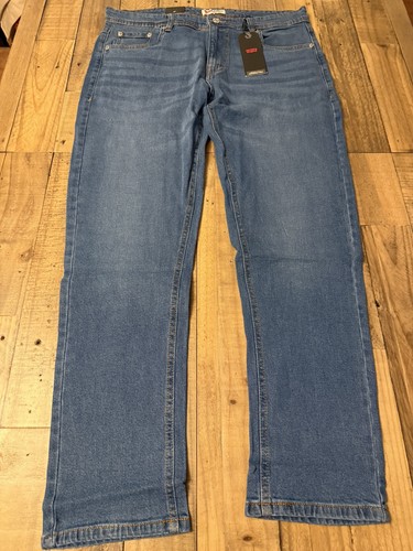 Levi's 511 Men's Jeans, Mid Blue - W28 L32 - Afbeelding 2 van 2