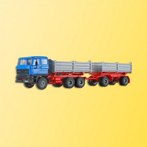 Camion benne avec remorque DAF -HO-1/87-KIBRI 14651 | Condition: Neuf