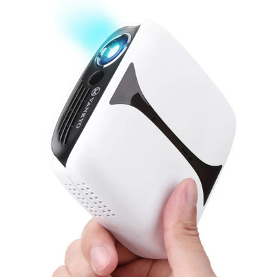 VANKYO 110'' Class SD 480p LED Projector Burger 101 RD-606 - White