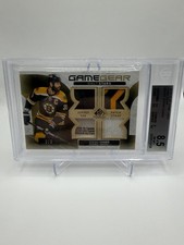 2015 SP Game Used Game Gear #GGZC BGS 8.5 Zdeno Chara 3/3 Jersey Match 4 Patches