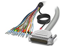 2926506 cable D-sub 25pin plug, cable PVC L: 0.5m grey core: Cu IP54 PHOENIX C