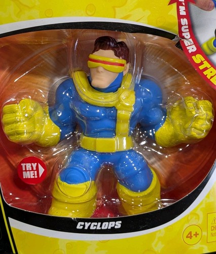Heroes Of Goo Jit Zu Marvel X-Men '97 Wolverine – Action Figure Elastica Con Ripieno Reoscopico Metallico, Si Allunga 3 Volte - 2