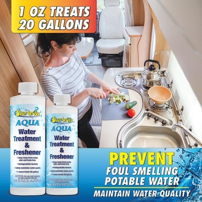 STAR BRITE Aqua Water Treatment & Freshener - Treat & Maintain Superior, Fresh T