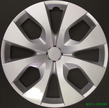 SET 4 COPRICERCHI COPPA RUOTA COPRIRUOTA PER CITROEN C3 PICASSO R16 S/LOGO