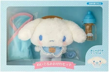 【Kawaii】Cinnamoroll Baby Plush Toy Care Set Sanrio Official japan