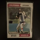 Topps 1974 Nolan Ryan #20 California Angels MLB Baseball Card Vintage 1974 Topps