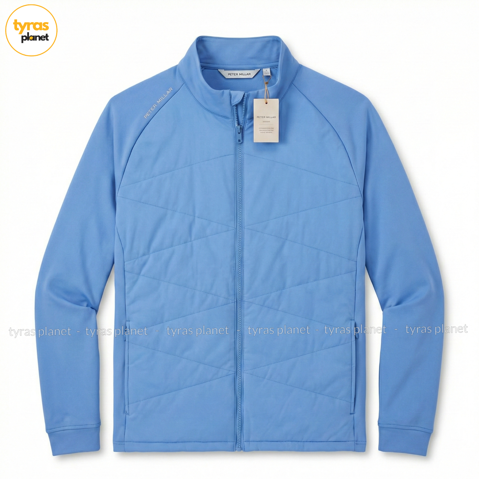 NEW Peter Millar Blue Sea Merge Hybrid Jacket MS25EZ10 Men's Size LARGE - Size L