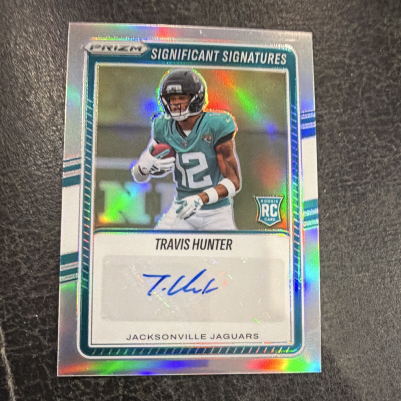 2025 Panini Donruss Optic Travis Hunter Signature Series Holo Auto Jaguars SSH-…