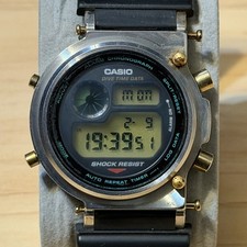 Orologio subacqueo digitale uomo Casio G-Shock DW-6300-1B prima generazione Frogman 6300