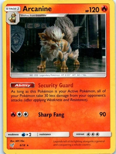 Detective Pikachu Arcanine