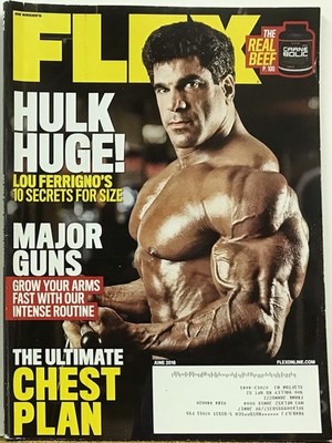 FLEX MAGAZINE LOU FERRIGNO JUNE 2016