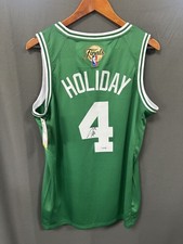 Jrue Holiday Signed Boston Celtics Basketball Jersey AUTO JSA Sz L