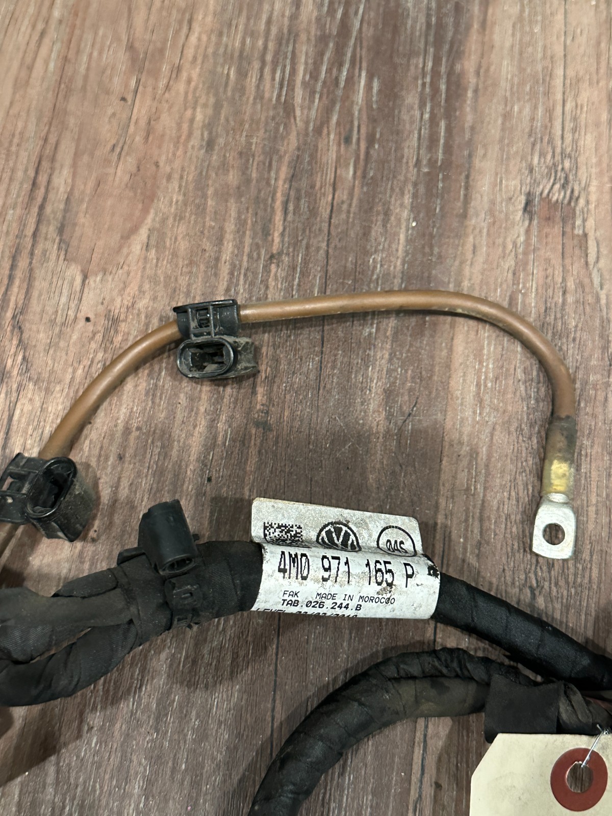 2018-2024 LAMBORGHINI URUS REAR STEERING GEAR RACK WIRING HARNESS OEM 4M0971165P