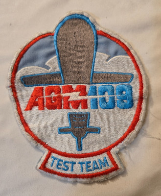 Vintage AGM-109 Tomahawk Air to Surface Cruise Missile Test Team Patch Circa 70s