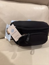 Cloud Island  Diaper Sling Bag  Black  Baby Changing Mat