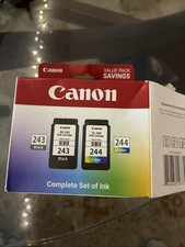 Canon PG-243 CL-244 1287C006 Black Color Combo Pack Ink Cartridges NEW
