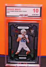 DRAKE MAYE Rookie***2024 Panini PRIZM DRAFT--GEM Mint 10***PATRIOTS**Mad DOG