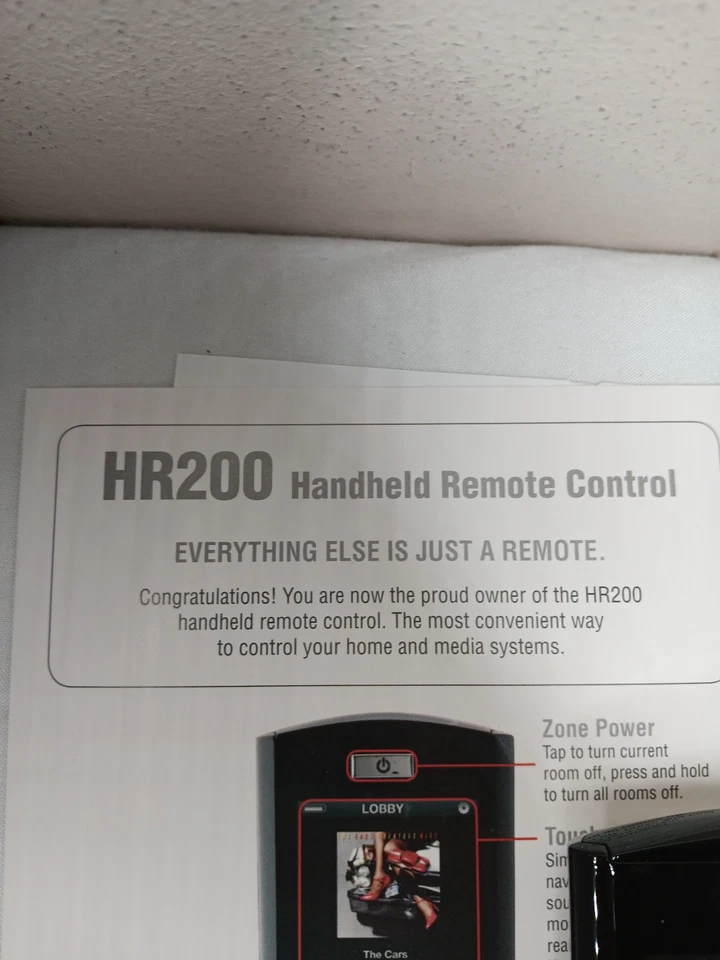 Controle remoto universal portátil HR200 IP - Imagem 2 de 4