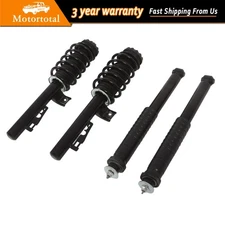Full Set Front & Rear Shock Struts Assys w/o ADS For Smart Fortwo W451 2008-2016
