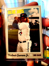 2019 Topps Heritage High Number # 504 Vladimir Guerrero RC Rookie Blue Jays