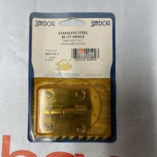 New Sea Dog 205142-1 Stainless Butt Hinge, 1-15/16" Marine Boating  W50