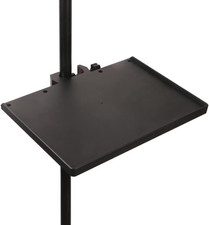 Microphone Stand Tray Mount Clamp on Rod Holders, Microphone Stand Desk with 9.4