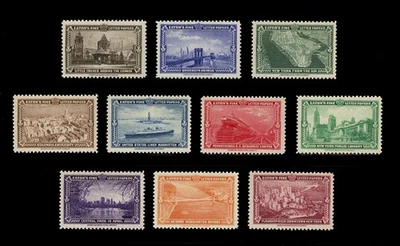 1939 NEW YORK WORLD'S FAIR - EATON'S STATIONERY LABELS - Image 1 of 3