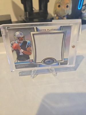 Topps Platinum Cam Newton Rookie Card Jumbo Patch 36/36