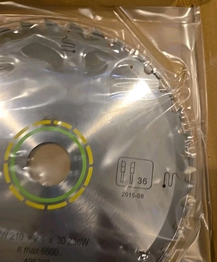 Festool 495380 Universal Blade For TS 75 Plunge Cut Saw - 36 Tooth - Image 2 of 4