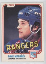 1981-82 O-Pee-Chee Dave Maloney #227 0a1