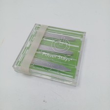 Wurkin Stiffs 3 Pair Magnetic Collar Stays Silver "Power Stays"