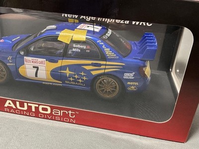 AUTOart 1/18 Subaru Impreza WRC 2003 Monte Carlo #7 Solberg