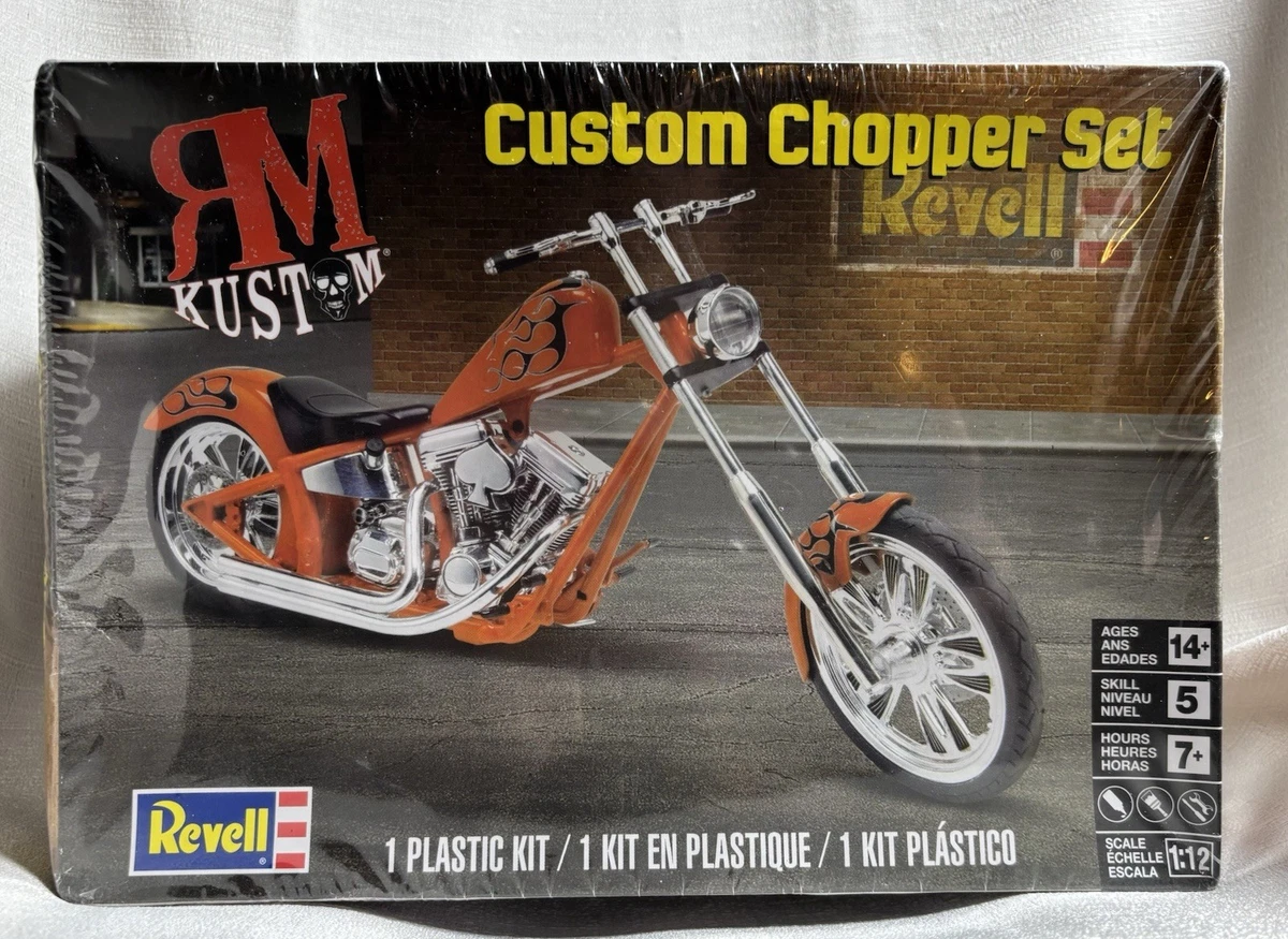 Chopper Motorcycle Model Kit | eBay