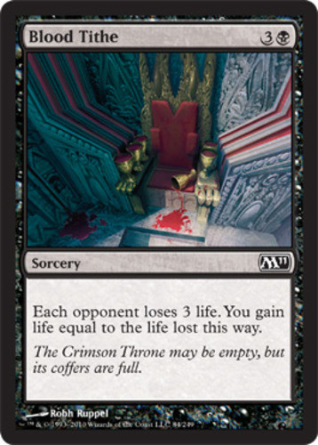 Near Mint x 4 Blood Tithe Magic 2011 - Picture 1 of 1
