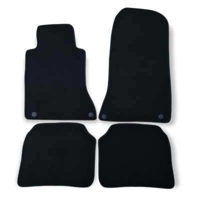 Lengenfelder Floor Mats For Mercedes Benz W124 C124 Coupe - Gray Interior Carpet