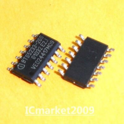 10 PCS BTS5233-2GS SOP-14 for Audi Car Computer Board Lighting Driver IC Chip #A