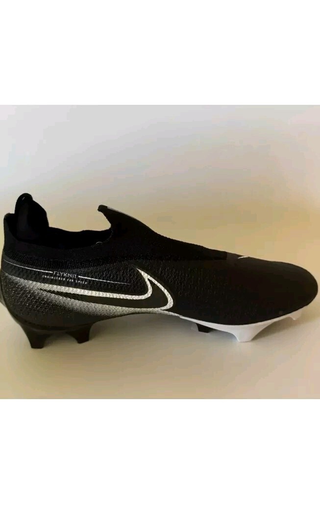 Nike Vapor Edge Elite 360 Flyknit Black Football Cleats  display picture 1