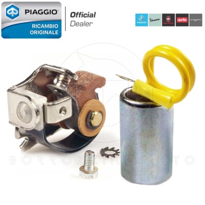Puntine platinate e condensatore per motori Lombardini LA 60 - 65 - 80 - 90 Puntine platinate e condensatore per motori Lombardini LA 60 - 65 - 80 - 90