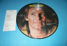 VASCO ROSSI LP PICTURE DISC BOLLICINE PRIMA STAMPA ORIGINALE 1983  CON STICKER