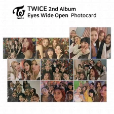 TWICE 2nd Album Eyes Wide Open Official Photocard Photo Card Unit & Group KPOP