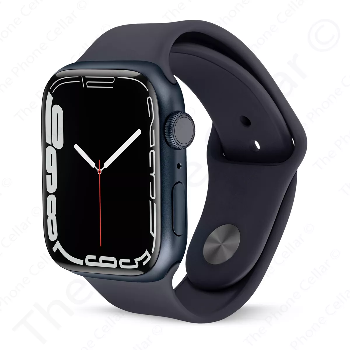 Apple Watch Series 7 45 MM A2474 MKN53LL / A GPS - Midnight Aluminum /  Preto na loja Play Box no Paraguai 